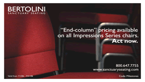 Bertolini Pew Chairs